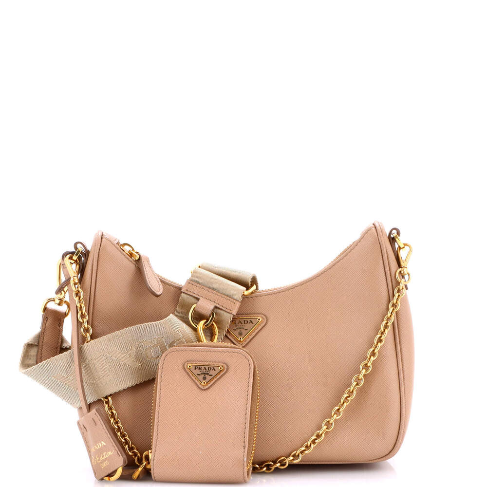 Prada Small Re-Edition 2005 Shoulder Bag Saffiano Leather